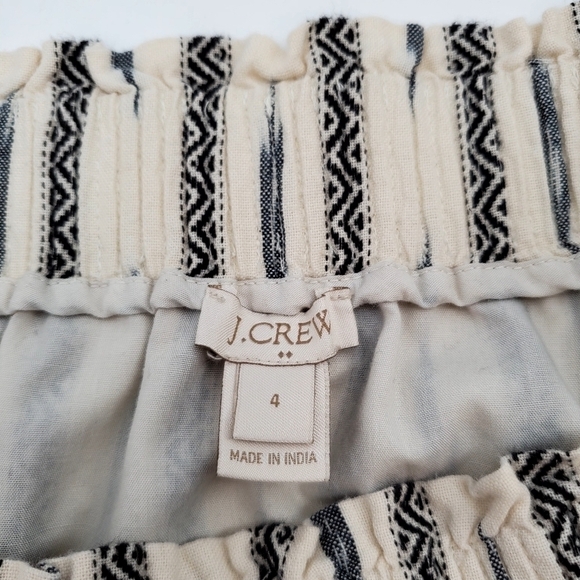 J.Crew Factory Aztec Tribal Print Pull-on Sidewalk Skirt - Picture 5 of 7